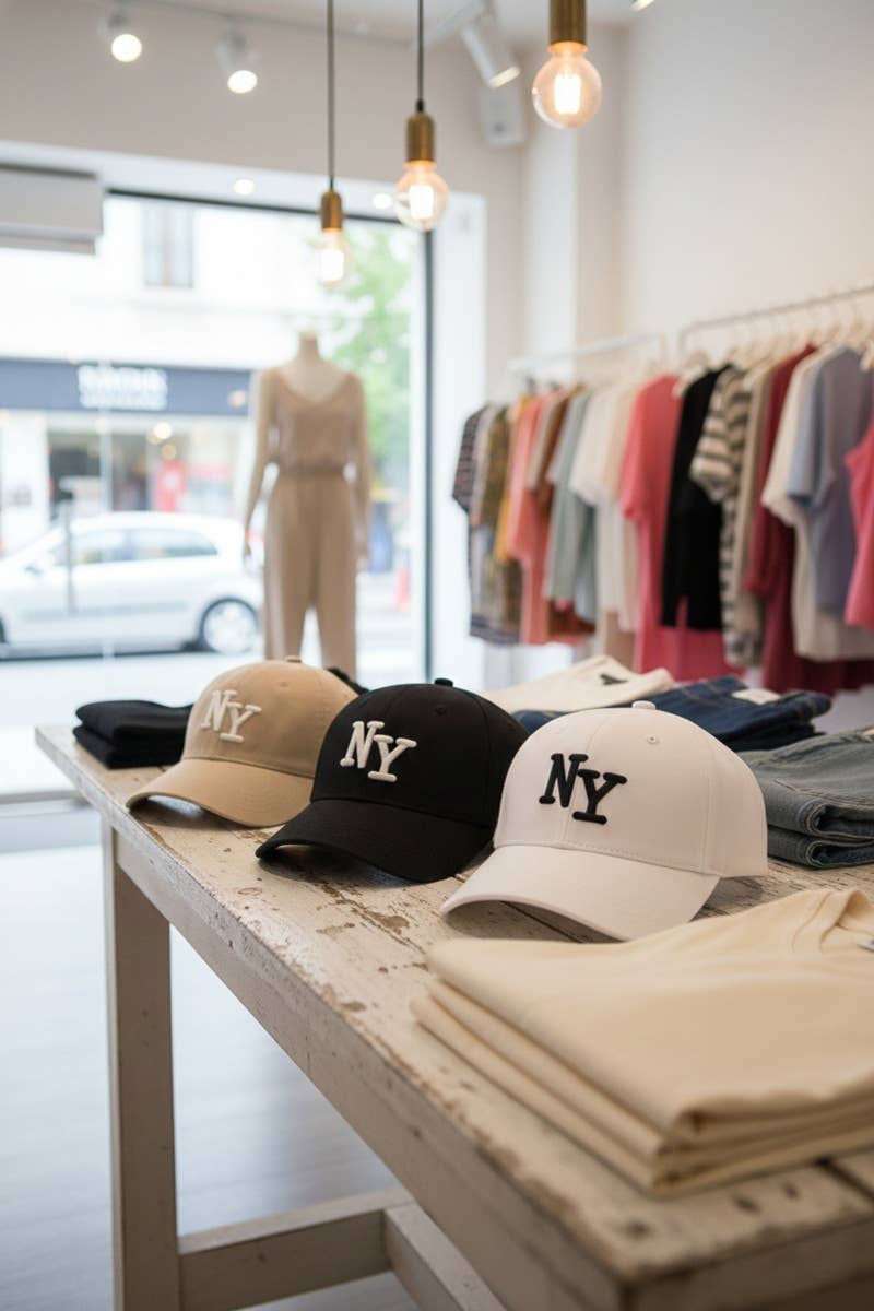 SI-26427 City Logo Embroidered Monogram Baseball Cap Zenana Consgt.